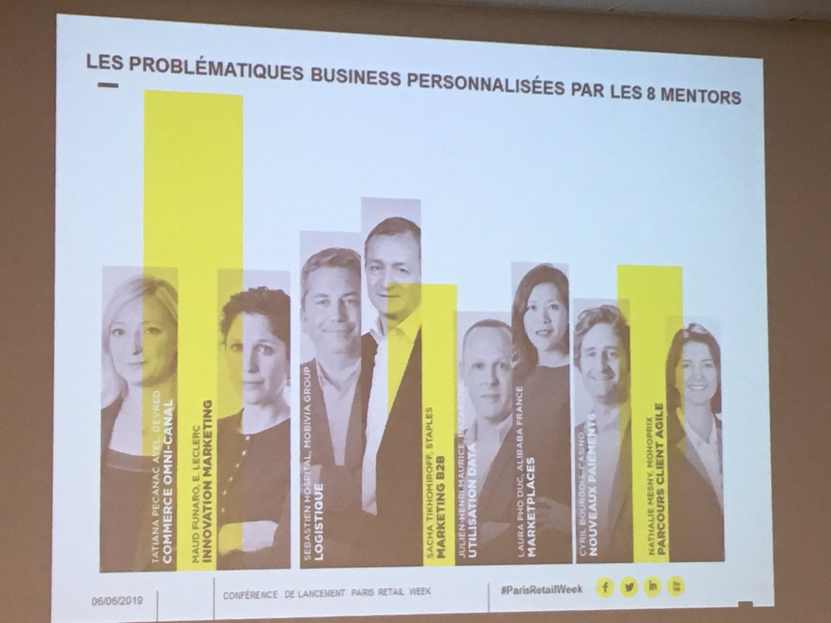 jmgoachet's tweet photo. Nouveauté au #ParisRetailWeek 2019, 8 mentors accompagneront sur les problématiques business du moment https://t.co/oB7r1WeNWa