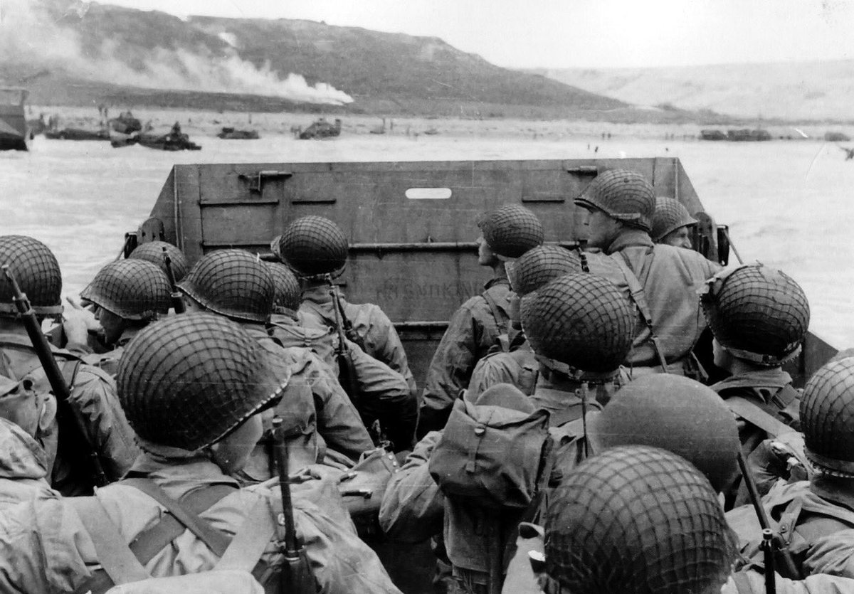 Of course today, we honor all those who served & sacrificed 75 years