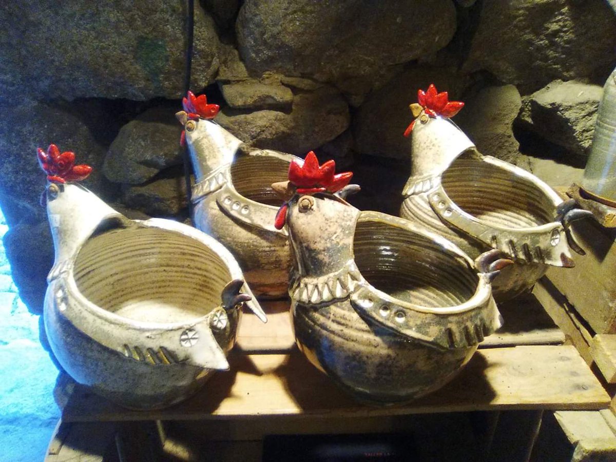 A poc a poc i sense presses. Els animalets de Poterie la Ferme arriben carregats!
PinellArt al Pinell de Brai serà molt bèstia !