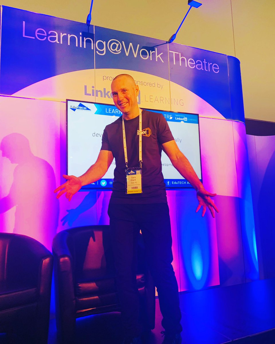 Come on down to #EduTECH exhibit hall 5&amp;6 to see our very own flipper <a href="/GaryEllem2/">Dr Gary Ellem</a> present in the Learning@Work Theatre from 1-1.20pm Flipping the classroom to the Cloud