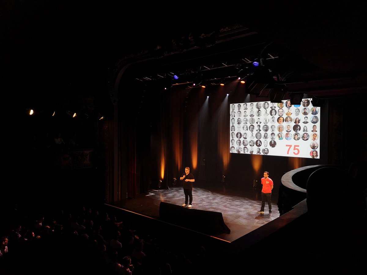 LaProductConf's tweet photo. Let's start #LPC2019 with @desmazery, 800 #product people and 75 speakers! https://t.co/NLiNXwQruG