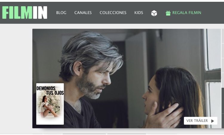 topacting's tweet photo. La película “Demonios tus ojos “ disponible en @Filmin https://t.co/yIMNWppPbr