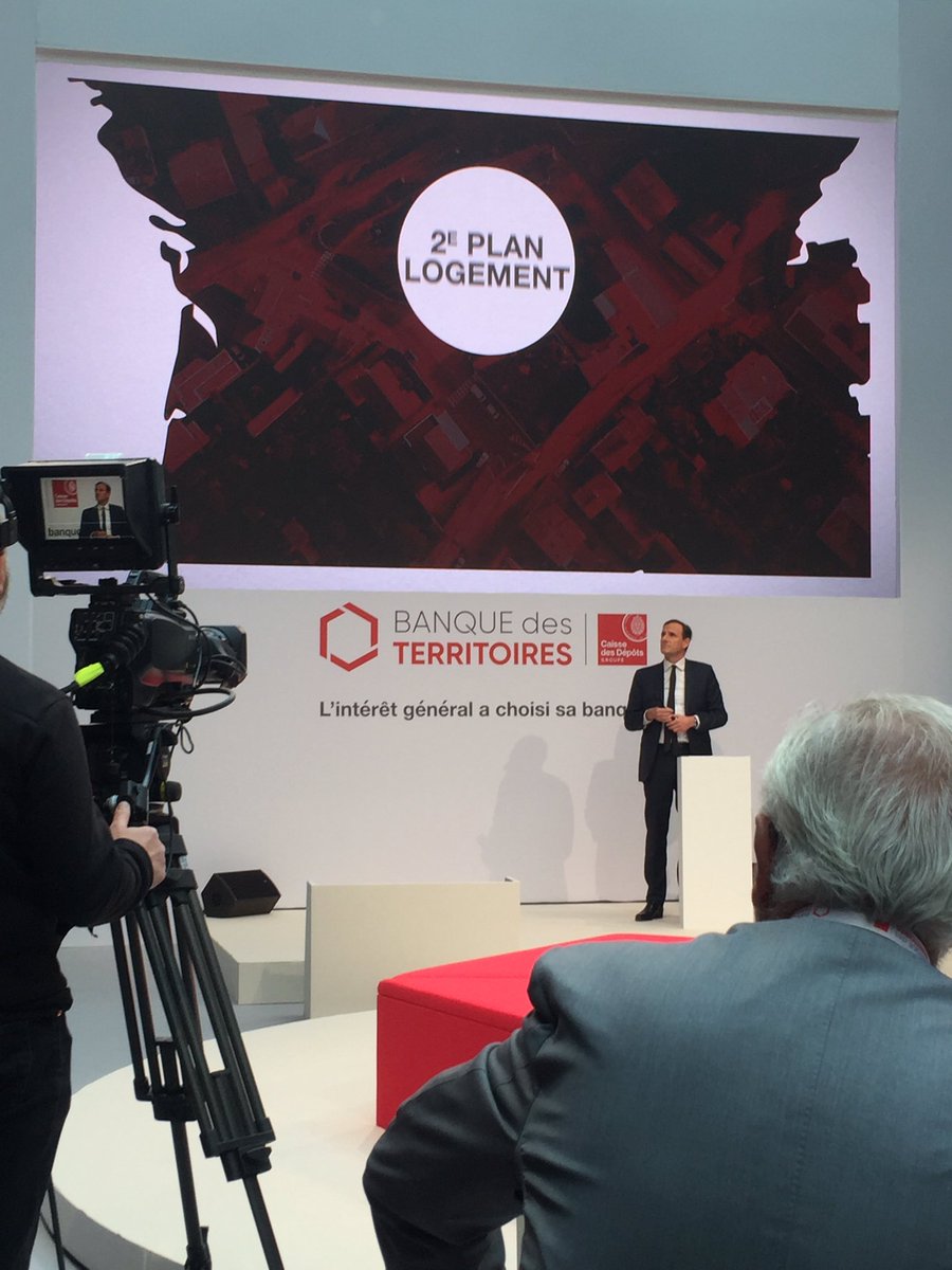 Présents ce matin au <a href="/104paris/">CENTQUATRE-PARIS</a> au « Printemps des territoires » organisé par <a href="/BanqueDesTerr/">Banque des Territoires</a> : échanges et partages d’expériences avec les #territoires et acteurs ! #AFondLesTerritoires #villesquibougent #ActionCoeurdeVille