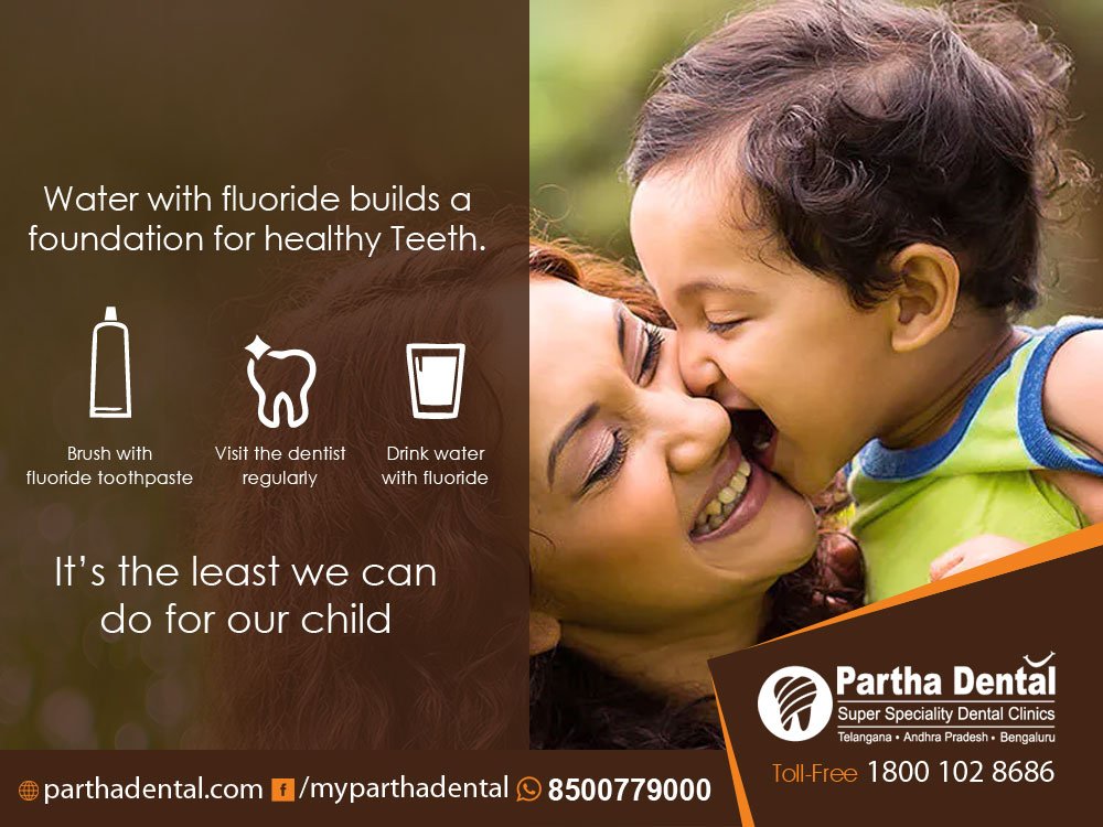 parthaclinics's tweet image. Water with fluoride builds a foundation for healthy Teeth.

✓ Brush with fluoride toothpaste
✓ Visit the dentist regularly
✓ Drink water with fluoride

It’s the least we can do for our child

#healthyTeeth #VisitDentist #FluorideToothpaste #ParthaDental #DentalClinic