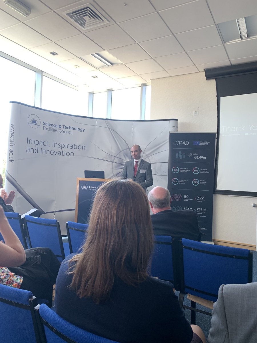 MadeSmarterUK's tweet photo. @QuanovoUK, data science, #MachineLearning & #AI specialists explain how working with @VEC_VE & @weareLCR4 has supported them to provide predictive maintenance processes to support clients to drive growth & leverage productivity & minimise #downtime. #LCR4technologyshowcase https://t.co/zJ3ozPKBRN