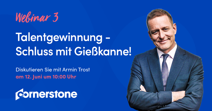Am kommenden Mittwoch findet das letzte #Webinar mit <a href="/ArminTrost/">Armin Trost</a> von 10:00–10:45 Uhr zu dem Thema #TalentAkquisition statt! Sichern Sie sich jetzt Ihren Platz! #FreshThinking
 csod.info/2Ix1U98