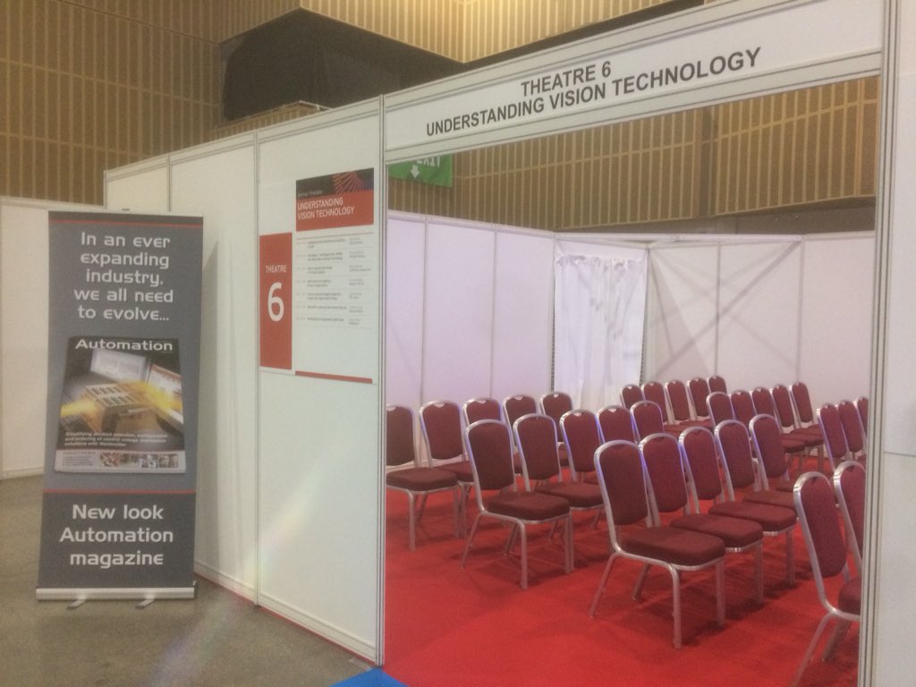 AutomationMagUK's tweet image. Come visit us at Theatre 6: Understanding Vision Technology #UKIVA #MachineVisionConference2019 #MVC2019 @UKIVAconfex