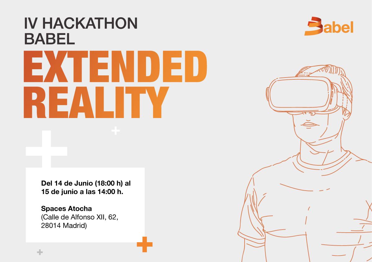BABELgrupo's tweet image. 🔴 ¿Todavía no te has enterado? 

‼️ Llega la IV HackathonBABEL

++EXTENDED REALITY++

🗓️ 14.06.2019 - 18.00 h.

📌 @spacesworks 

#BABELtech #InnovatingTalent #SpacesAtocha #innovation #innovacion #hackathon #ExtendedReality #AugmentedReality