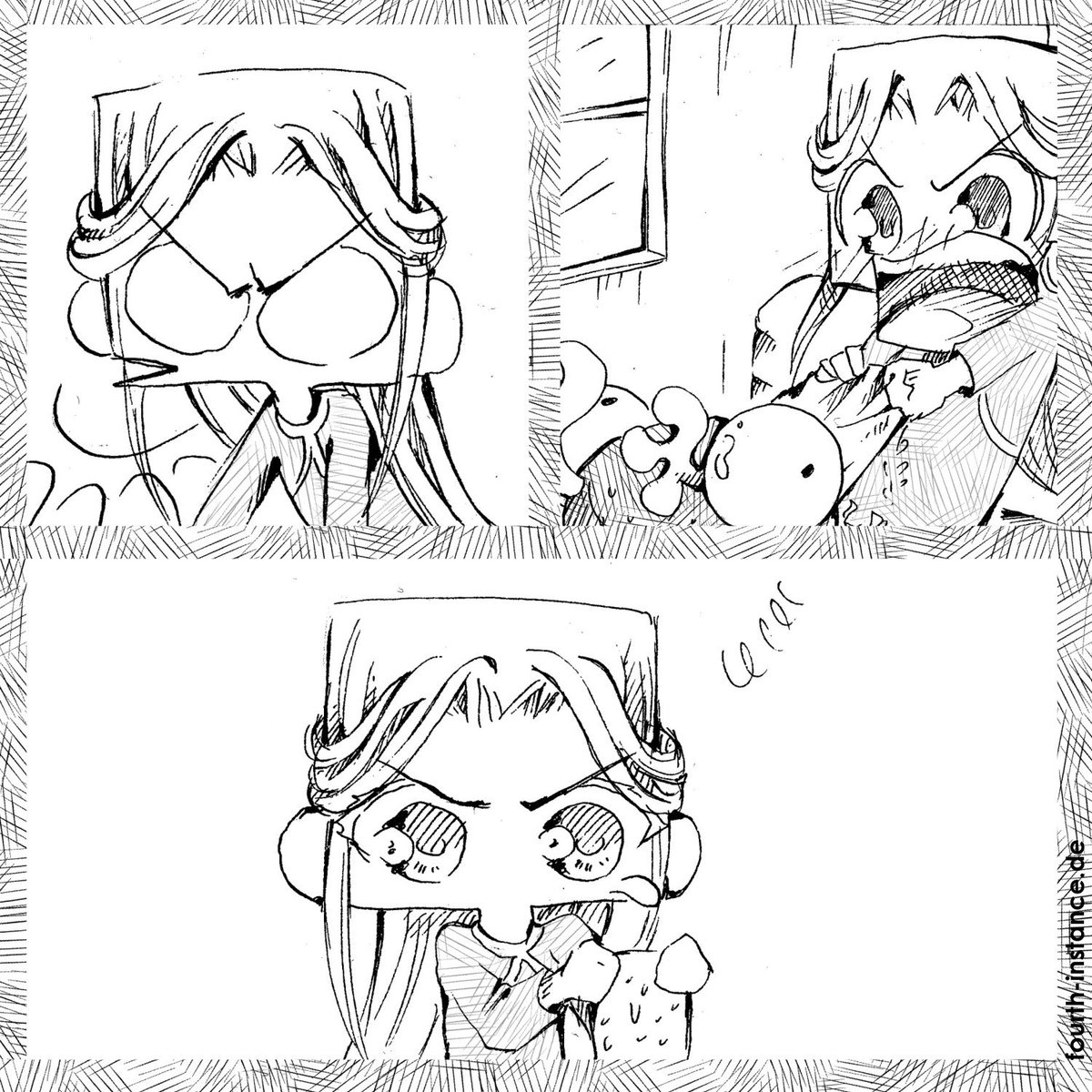 HasiAnn4I's tweet image. That's why you should never trust the #moostache

Full Manga: fourth-instance.de/manga-epos/
#fourthinstance #webcomic #minicomics #minicomic #webcomics