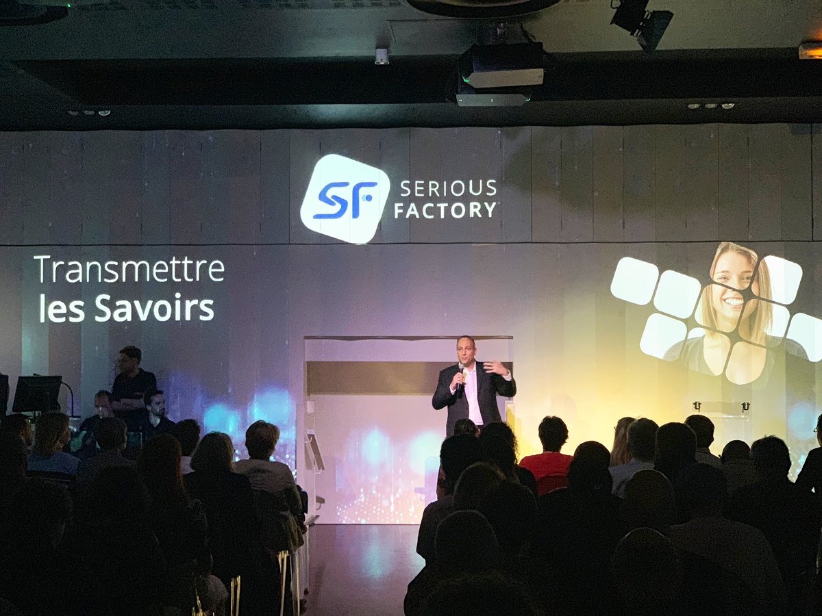 DLMNewsFrance's tweet photo. @williamperes CEO de @Serious_Factory nous partage sa vision : transmettre les Savoirs au plus grand nombre ! ✨#ILTime https://t.co/6aJodali6q