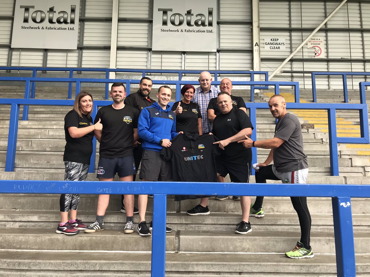 Fit To Tackle tweet media