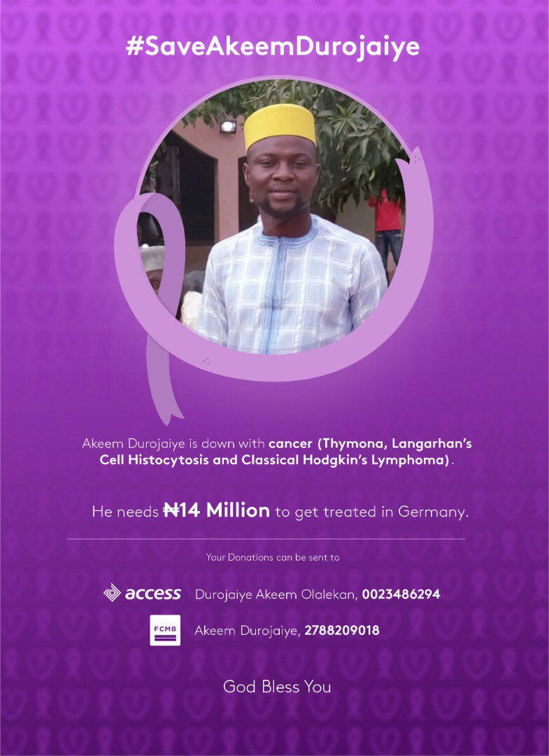 TheKayodeBadmus's tweet photo. #SaveAkeemDurojaiye https://t.co/my4debhyon