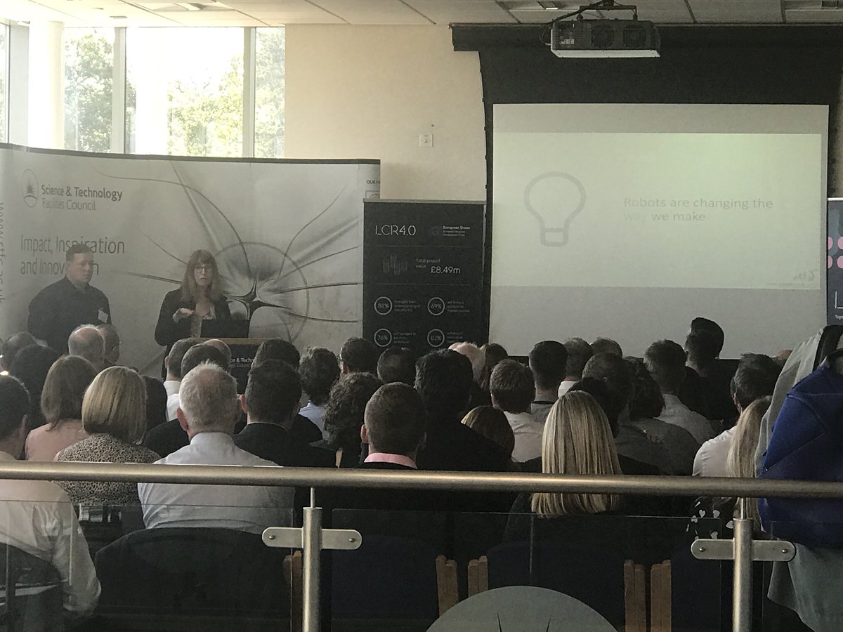 weareLCR4's tweet image. @cnc_robotics open a Thought Leadership talk #LCR4TechShowcase ... “Robotics aren’t just for the automotive industry”