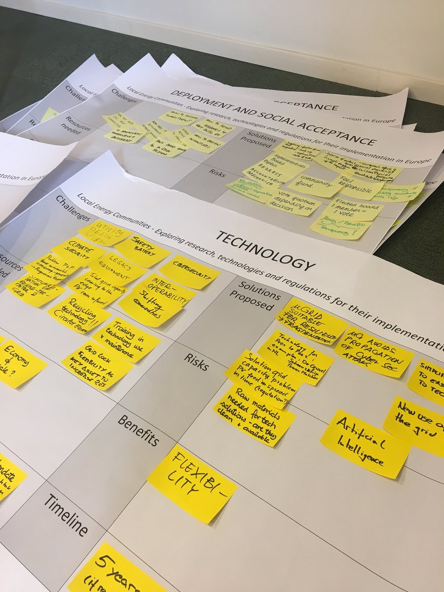 MuseGrids's tweet photo. #ThrowbackThursday: to when we were elaborating the outcomes of the 4 #roundtables 🗣 held at #LECW19.

#technology, #regulation, #economics, and #deployment and #socialacceptance were the themes touched by the participants.

Stay tuned to learn what was collected! ⚡️🌱🏘 https://t.co/IhVCVemblB