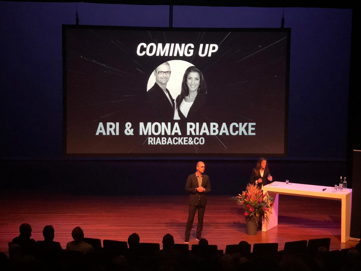 Ari  <a href="/beslutsdoktorn/">ari riabacke</a> and Mona Riabacke <a href="/monariabacke/">Dr. Mona Riabacke</a> kick off  #2019Metropolis presenting on how human nature and #tech can complement each other for the better future #600minutesLeadershipHr #MEcloudStrategies  #ManagementEvents