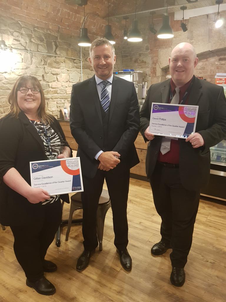 Westgrove_Group's tweet photo. Well done to colleagues @Market_PlaceSC winners of 3 Reward &amp; Recognition awards - Oustanding Act, Service Excellence and CSR Initiative 👏👏👏 https://t.co/NzieDHSBQF
