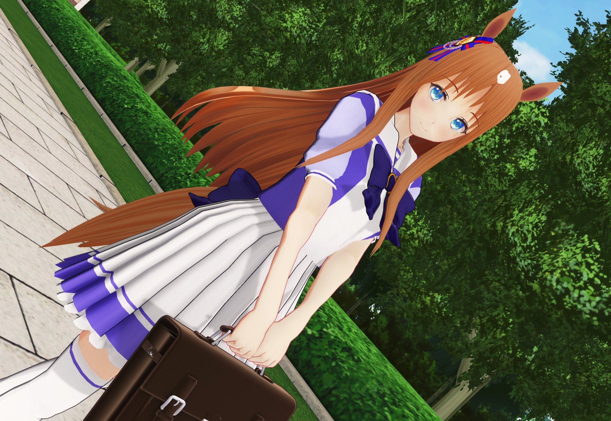 神楽 グラスワンダーです スペシャルウィークの親友であり強力なライバル役 大人しい性格なのにレースに関しては誰よりも厳しい 性格でしたね ウマ娘プリティーダービー ウマ娘 T Co Agompezpqx Twitter