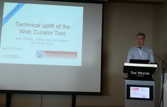 keesone's tweet photo. 🚜Beware: #webcuratortool web harvesting software version 3.0 is coming! 🚜
Lightning talk of @jrvdhoeven on @NetPreserve #iipcWAC19 developed by @NLNZ and @KB_Nederland #library @jrvdhoeven @trienka @ob1_ben_ob @segfaultflower #webarchiving. https://t.co/U8aQHcTzRT https://t.co/tluh0GkepN