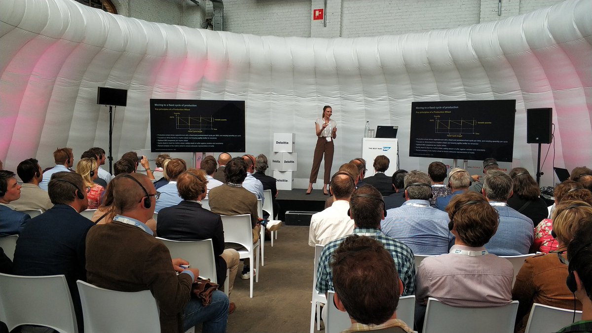 GEN13_'s tweet photo. Full house @ the #SupplyChain presentation by @DeloitteBelgium on #digitaltwins at McLaren #sapfestival https://t.co/bJ2uIe9MHj