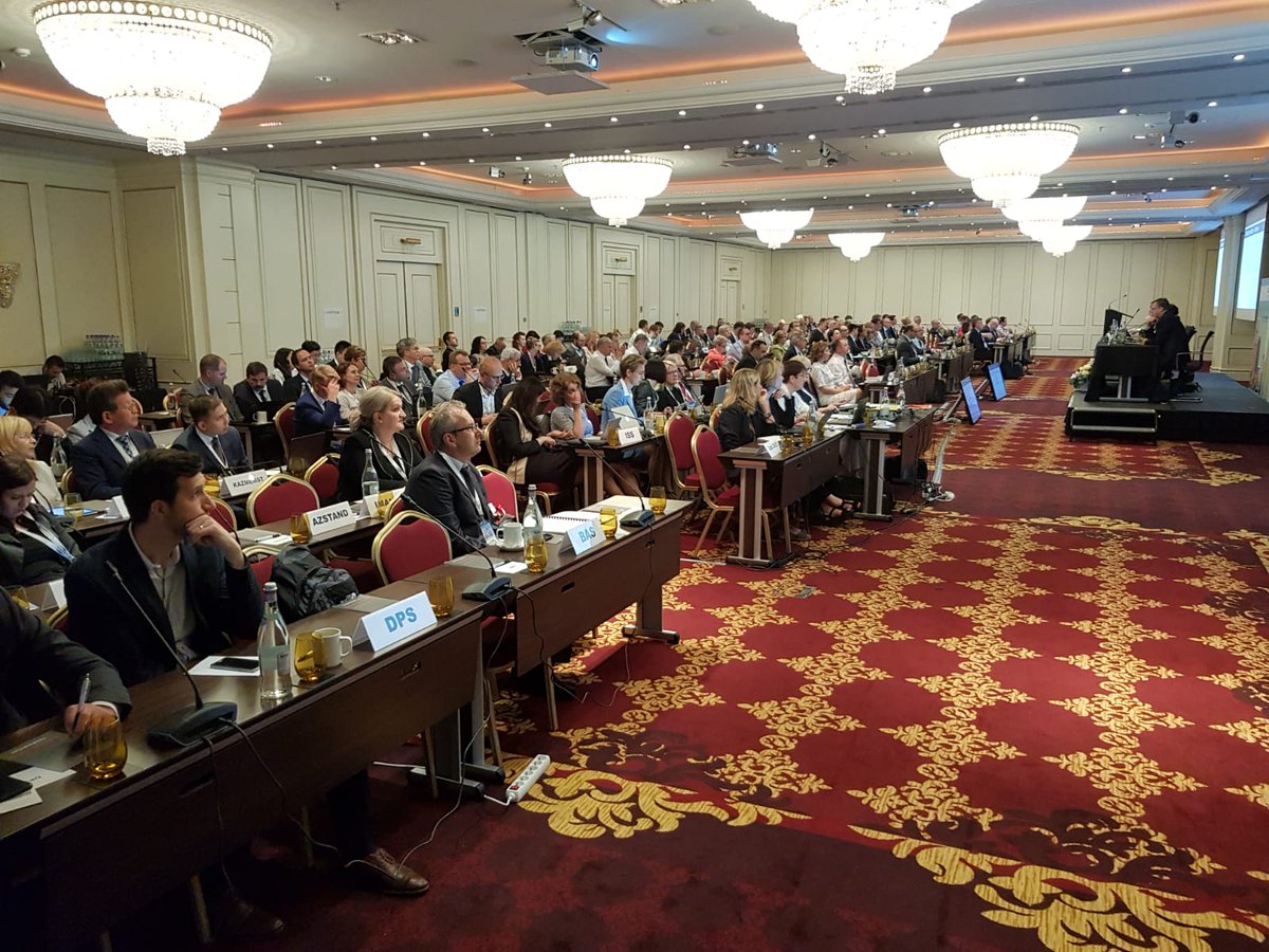 RoStandard's tweet photo. În plină desfășurarea la București Adunarea Generală CENCENELEC.
Evenimentul este organizat de ASRO cu sprijinul @MEconomyRO
#TrustStandards
#Standards4EU
#RO2019EU https://t.co/qX9f7KsBkD