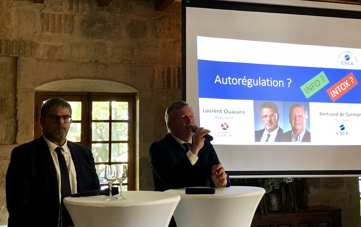 Début de l’étape du tour de France de la #csca à Aix en présence du président de la @csca_national <a href="/BdeSurmont/">Bertrand de SURMONT</a> et <a href="/hellolob/">Laurent OUAZANA</a>, président de <a href="/PlaneteCourtier/">Planète Courtier</a> avec nos fidèles partenaires <a href="/MMAssurances/">MMA</a> <a href="/Cfdp_Assurances/">CFDP Protection Juridique Indépendante</a> @cgpa @veralticourtage #courtage #assurances