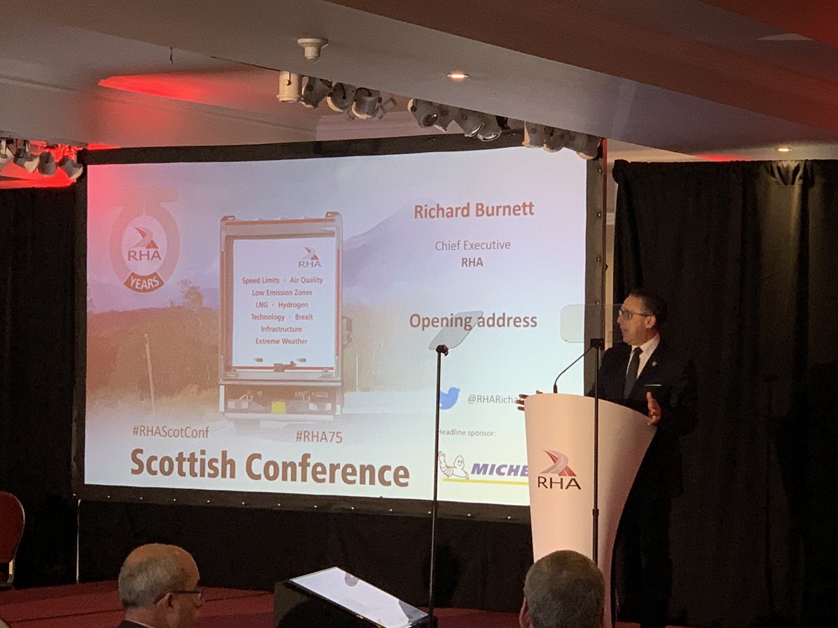 RodMcKenzieNews's tweet photo. Scotland’s transport industry is a powerhouse for UK economy says @RHARichardB at #RHAScotConf - vital Holyrood understand our problems https://t.co/PjddIkGVOq