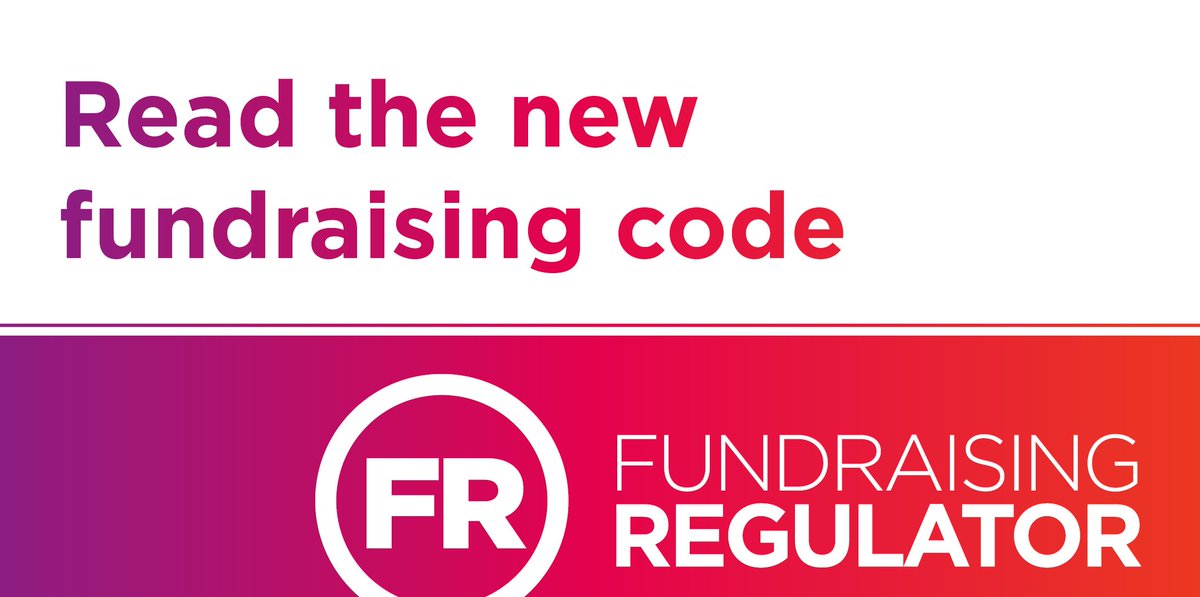FundrRegulator's tweet image. Today we&apos;ve published the new, more accessible Code of Fundraising Practice. It&apos;s easier to use and navigate, with plain English, a new structure and a glossary. The new code will take effect in October 2019: bit.ly/2HSP9Fk