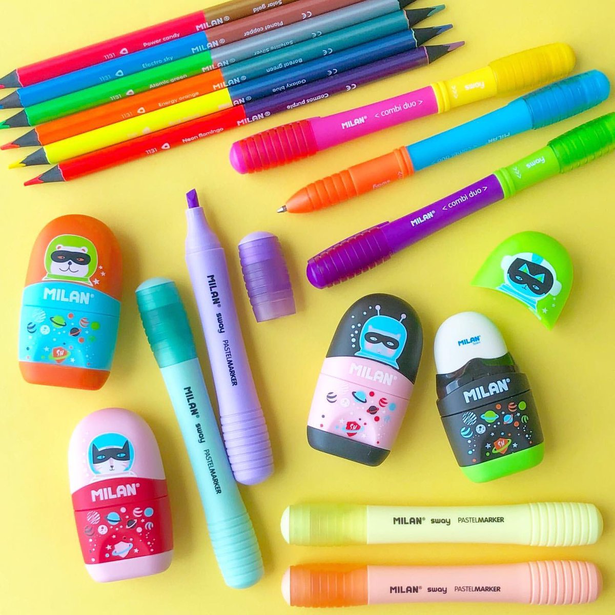 カラフルでかわいい、スペイン発のステーショナリーブランド「MILAN