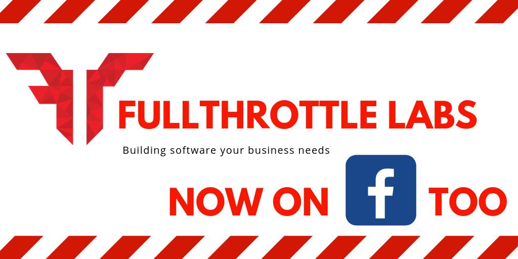 FullThrottleLab's tweet photo. We're on Facebook too! Join the community on facebook too!
https://t.co/H6PB9FHtId https://t.co/Qlx6IfoRXI