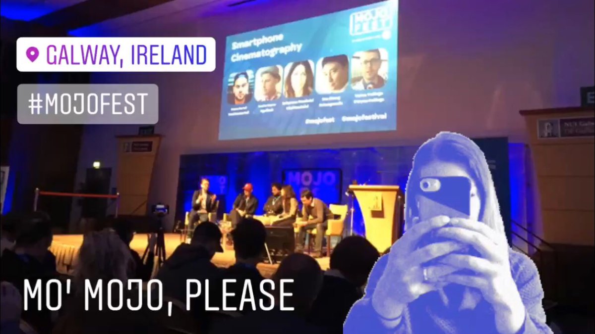 Another exciting year of #mojofest! Beyond 360 panel up next