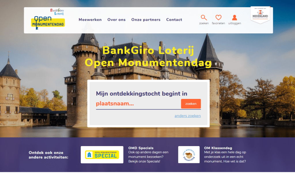 Open Monumentendag lanceert nieuwe website erfgoedstem.nl/open-monumente…