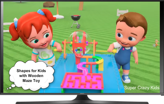 supercrazykids's tweet image. Amazing video for your kids to learn shapes with wooden maze toy
youtu.be/uGwXzTbrNx8 
#colorsforchildren #shapesforkids #supercrazykids