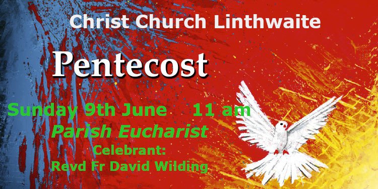 linthwaitech's tweet image. Join us to celebrate Pentecost - this coming Sunday at 11am. All welcome!