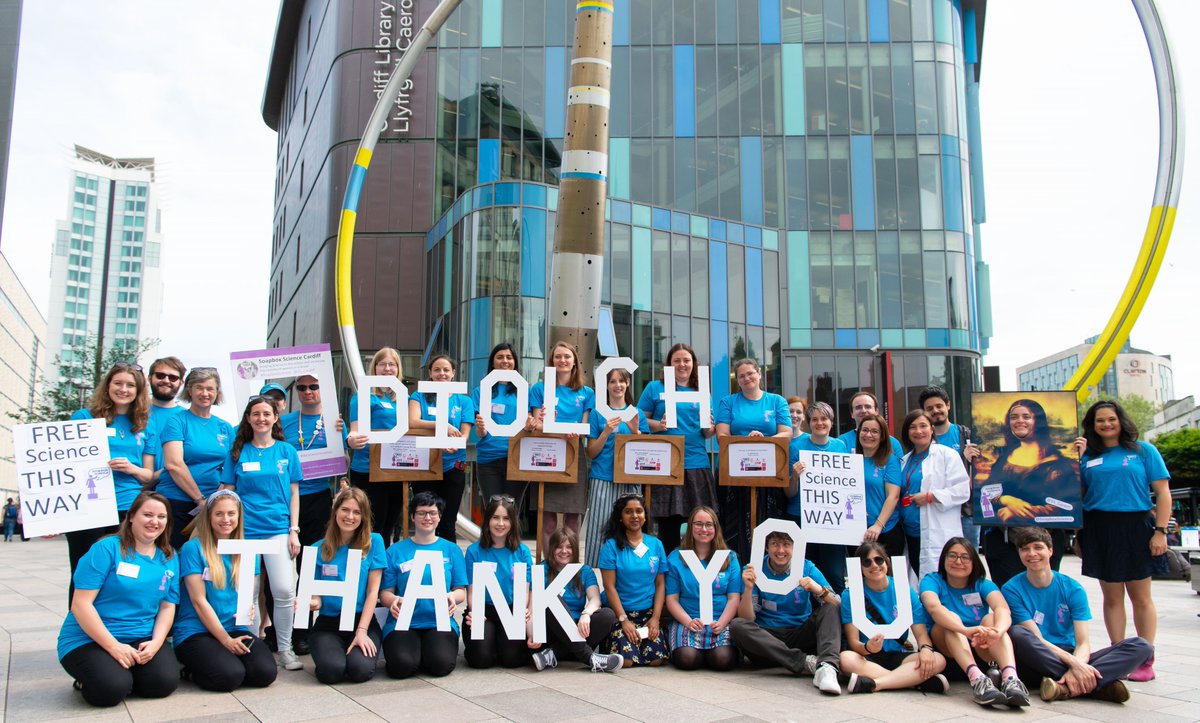 SS_Cardiff's tweet photo. #ThankYou to our wonderful sponsors & supporters who made it all possible: @StDavidsCardiff #CardiffCentralLibrary @imeche_swales @IETSouthWales @CITERInst @DwrCymru @MaterialsToday @NDMS_IOM3 @StDavidsCardiff @CardiffUni @CardiffMet @UniSouthWales @Radleys #SoapboxScience https://t.co/mHzuIAMj8A