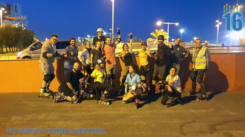 APBoficial's tweet photo. Classes Dimarts 04/06/19.
16 anys d'ensenyar a Patinar x Barcelona.
Mira les fotos: https://t.co/NgOBSrhbqn
APB, més que patinatge.
#apb #patinarbcn #classesapb #rutesapb #rutespatins #patinatgeurbà #voluntariat #esports #barcelona #patinemperlapau #rutesroller #16Anys https://t.co/UgnK8gwj9P