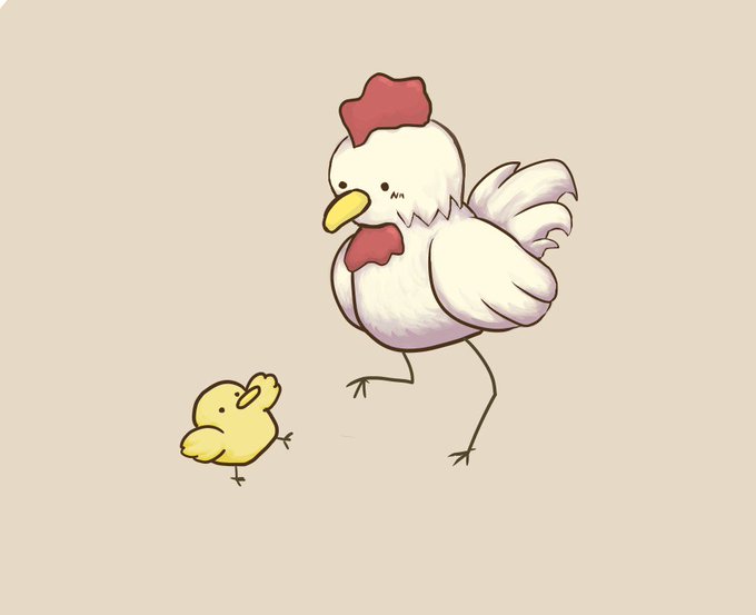 「鶏」のTwitter画像/イラスト(古い順)