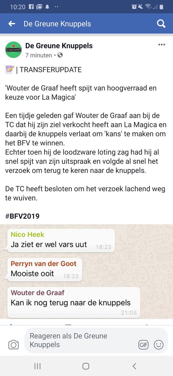 De Greune Knuppels tweet media