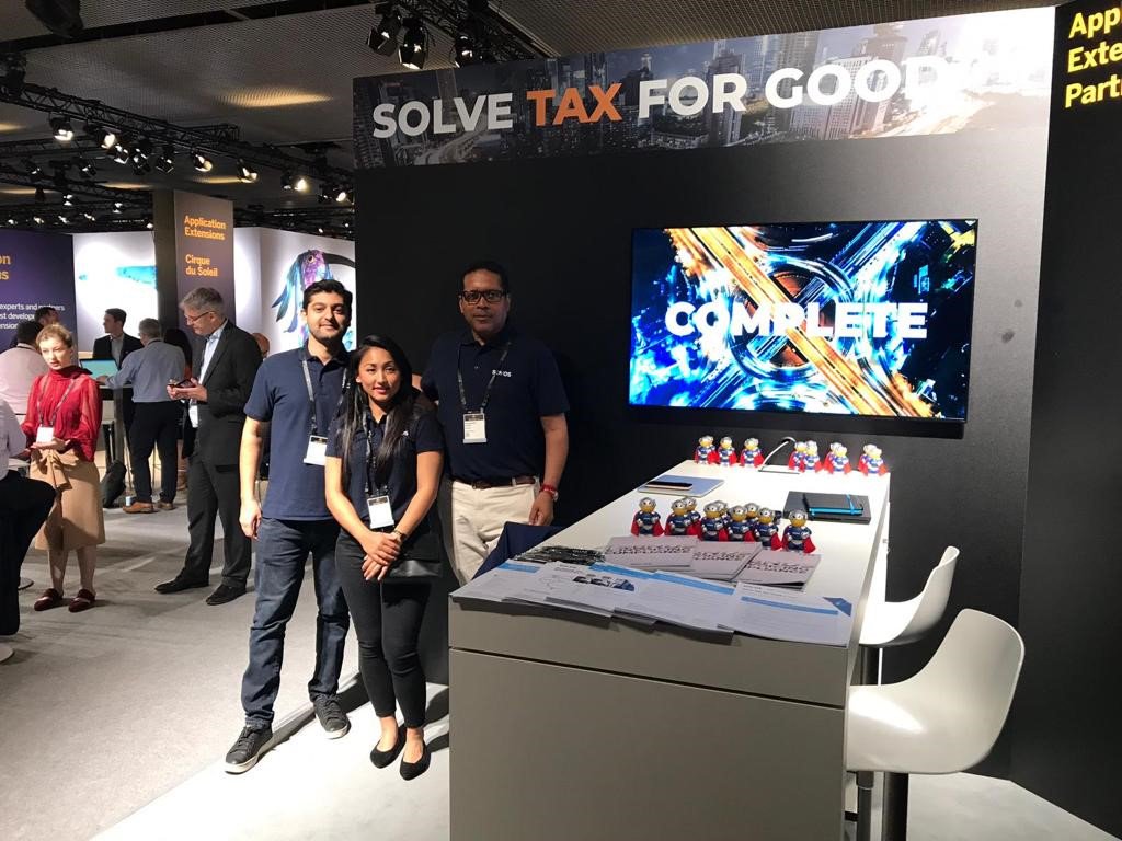 It’s the final day at #SAPAribaLive but there’s still time to talk to us about what S/4HANA means for your tax compliance reporting. Stop by stand G7. #SolveTaxforGood