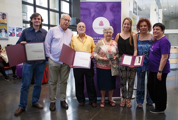 fundacionesplai's tweet photo. X edición de los Premios Fundación Esplai #premiosciudadaníacomprometida reconocen a: Miriam Albano, Vidalina Álvarez, Luis Núñez y Ainhoa Pérez-Arróspide. Puedes conocerles aquí: https://t.co/ojs8DX8TGF #ForoFE19 #voluntariado https://t.co/j1SlG9kib6