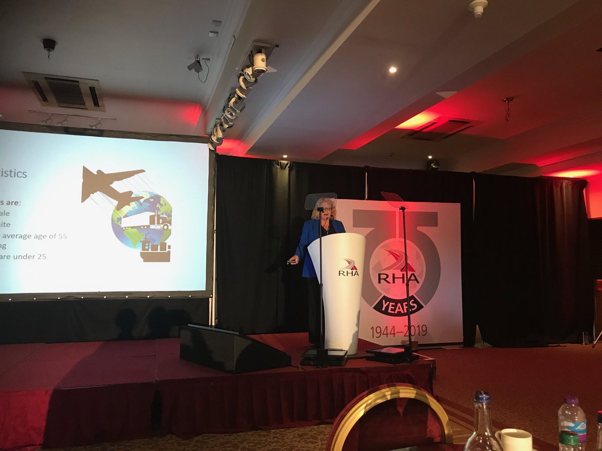 Fiona Triller, ⁦<a href="/Cr8IncCultures/">Cr8InclusiveCulture</a>⁩ says haulage needs to diversify to help address the driver shortage #RHAScotConf #RHA75