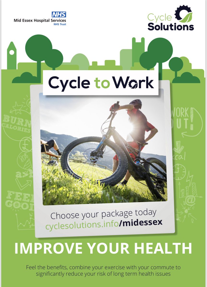 The Cycle to work scheme is back! Don’t miss out on your chance to get yourself a brand new bike there has never been a better time to start cycling! cyclesolutions.info/midessex