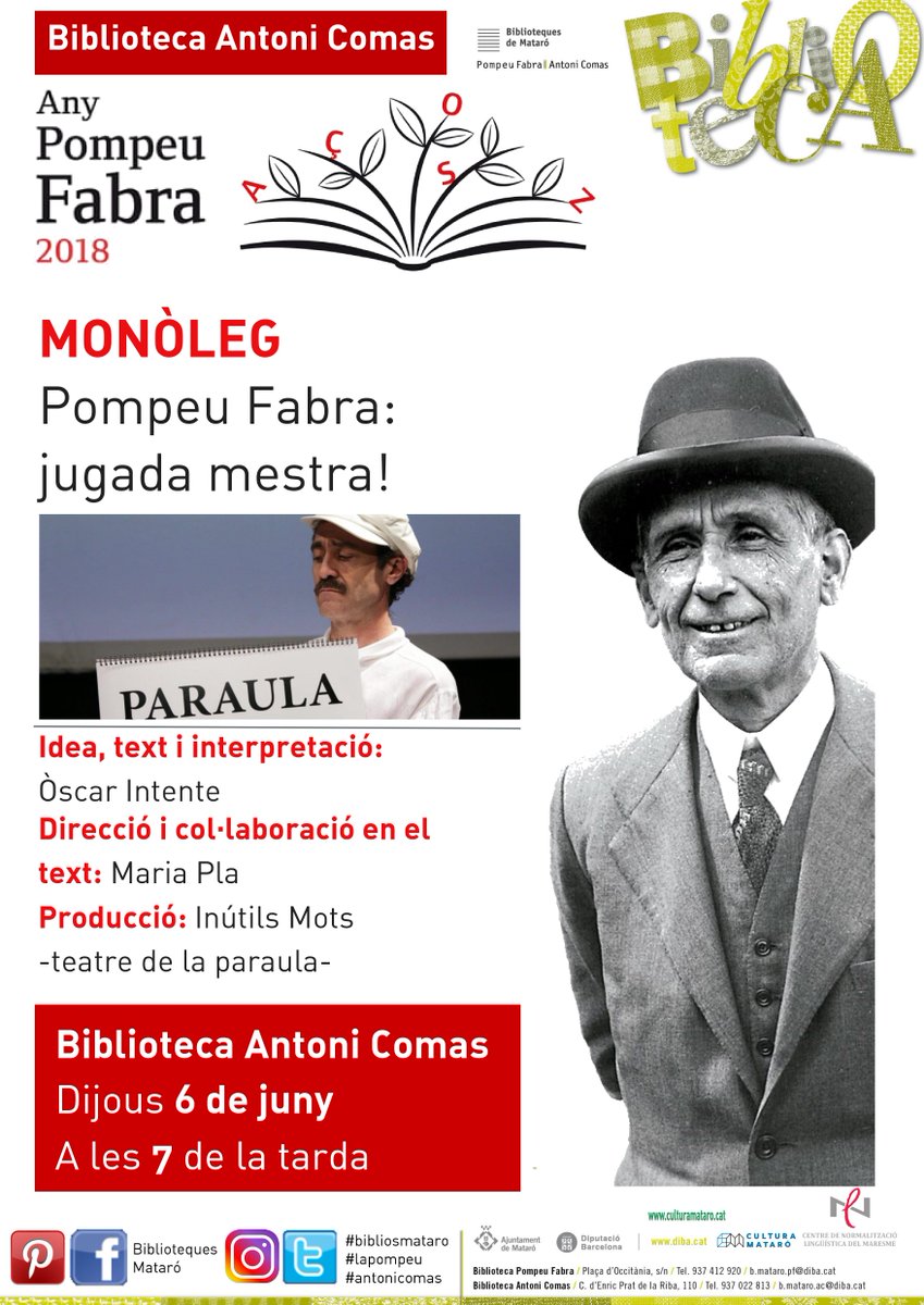 Biblioteques Mataró tweet media