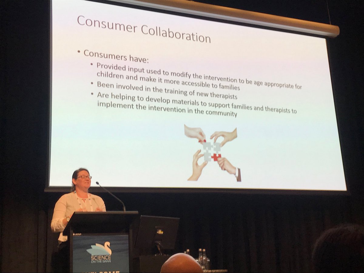 #ScienceOnTheSwan Belinda McLean discussing the impact of consumer involvement in her research #involvingpeopleinresearch #wahtn