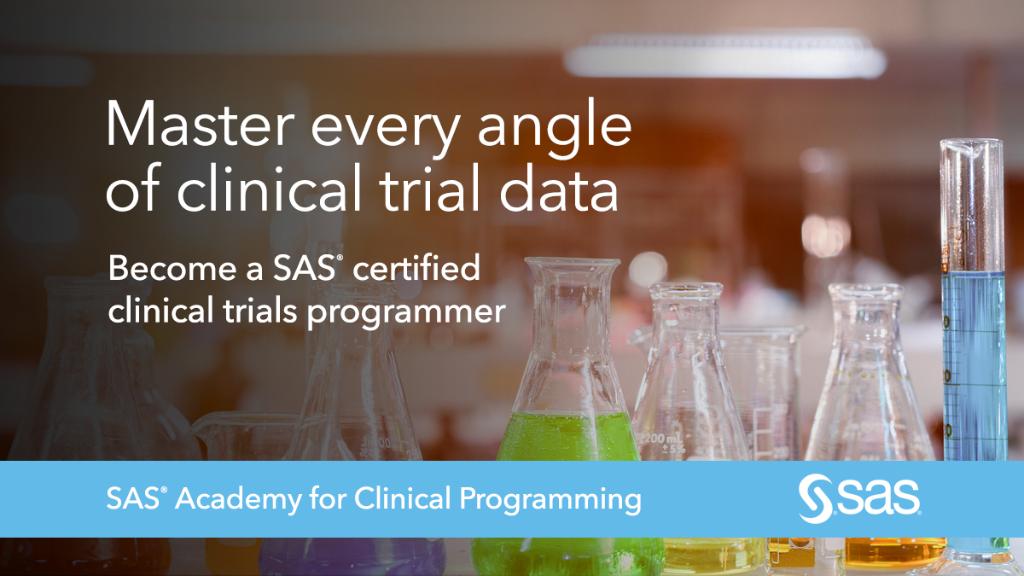SAS_Netherlands's tweet image. Launch a career in the pharmaceutical industry. Become a SAS Certified Clinical Trials Programmer. 
Register now : 2.sas.com/6012EWaDj
#SASopleiding #ClinicalProgrammer #clinicaltrials #pharma