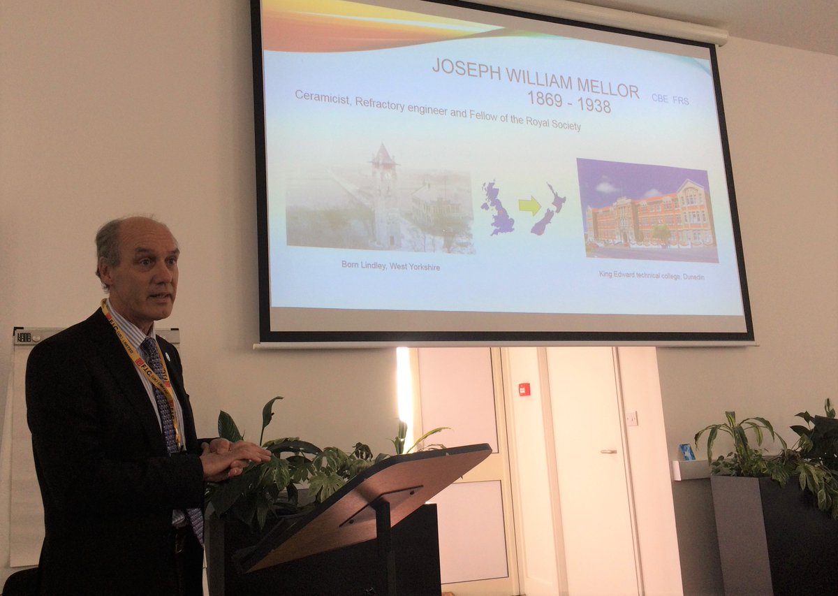 ceramfed's tweet image. The Ceramics Society Mellor annual memorial lecture marked 150yrs since the birth of the eminent ceramicist, Joseph William Mellor. And for @IOM3 it&apos;s the 150th anniversary of the founding of its earliest predecessor The Iron and Steel Institute @SocGlassTech #furnacesolutions