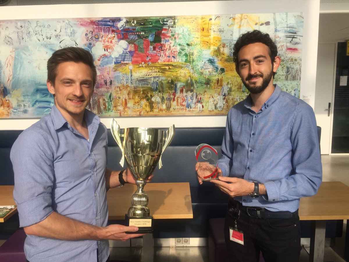 GameBusApp's tweet image. Congrats to Mr. Erdin and Mr. Stano for winning the 6-week health game in our @TUeindhoven Virtual Health Coaching campaign! #vitality #health #wellbeing #CaringEmployer 🙌