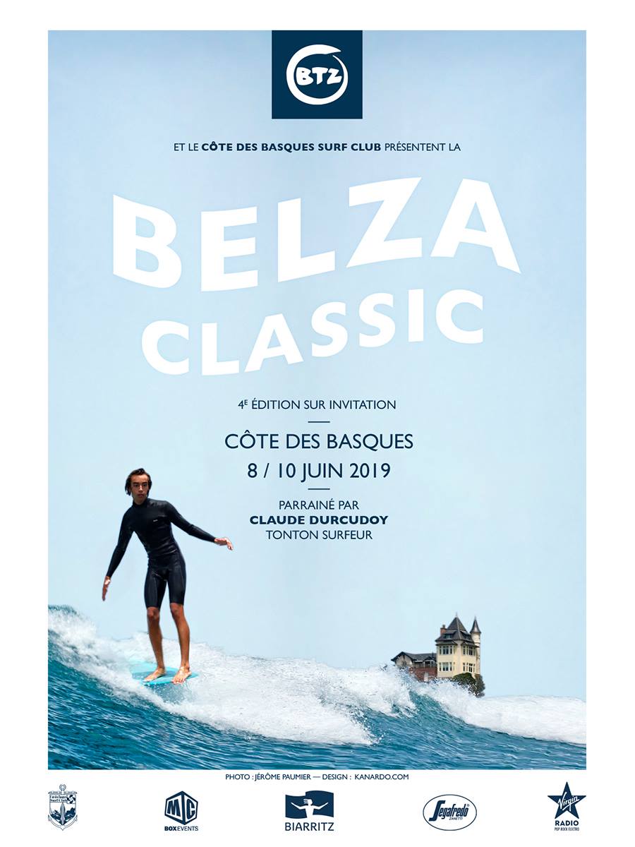 Ville2Biarritz's tweet image. | SURF | #BiarritzBelzaClassic
Rendez-vous du 8 au 10 juin à la Côte des Basques pour la quatrième édition de la BTZ BELZA CLASSIC 2019 parrainée par Claude Durcudoy 🏄🏽‍♀️
#belzaclassic #biarritzsurf #ville2biarritz #côtedesbasques #biarritz #compétitionbiarritz #tontonssurfeurs