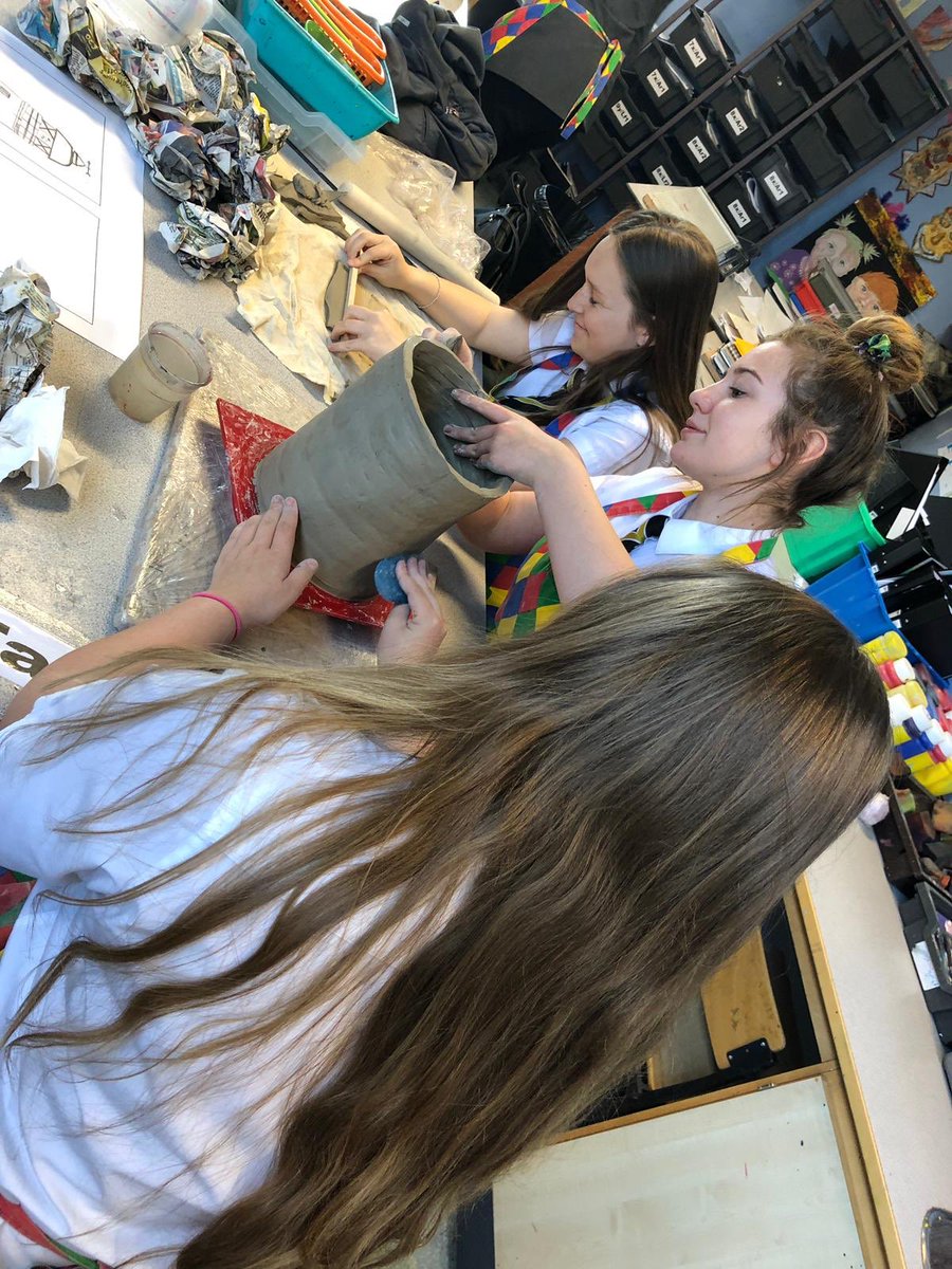 TheBlythAcademy's tweet photo. Collaborative art work, Phase 2. Can you tell what they are making yet? https://t.co/v298MABtlV