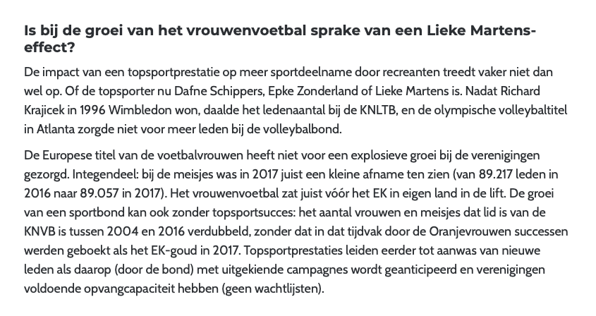 jRRT's tweet photo. Nu alvast een waarschuwing voor luie journalisten die na een eventueel succesvol WK voor @oranjevrouwen spreken over een te verwachten Lieke Martens-effect: NIET DOEN! Anders kom ik je halen (op Twitter dus).
Citaat @mulierinstituut bij @sportstrategie
op https://t.co/UgEuibQ8DZ https://t.co/slKm3kQohi