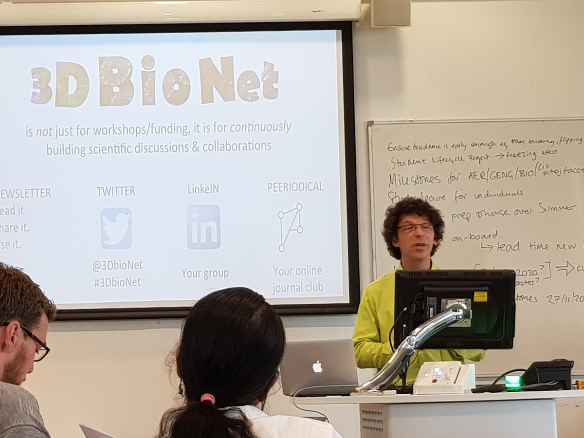 DocSamJ's tweet image. Kicking off the @3DbioNet meeting in Sheffield with an introduction from Raphael Levy - looking forward to hearing about exciting new advances in 3D Biology! #3DBioNet @NC3Rs